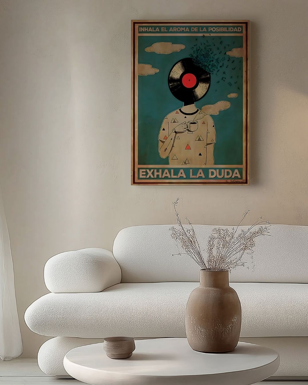 Inhala el aroma de la posibilidad exhala la duda