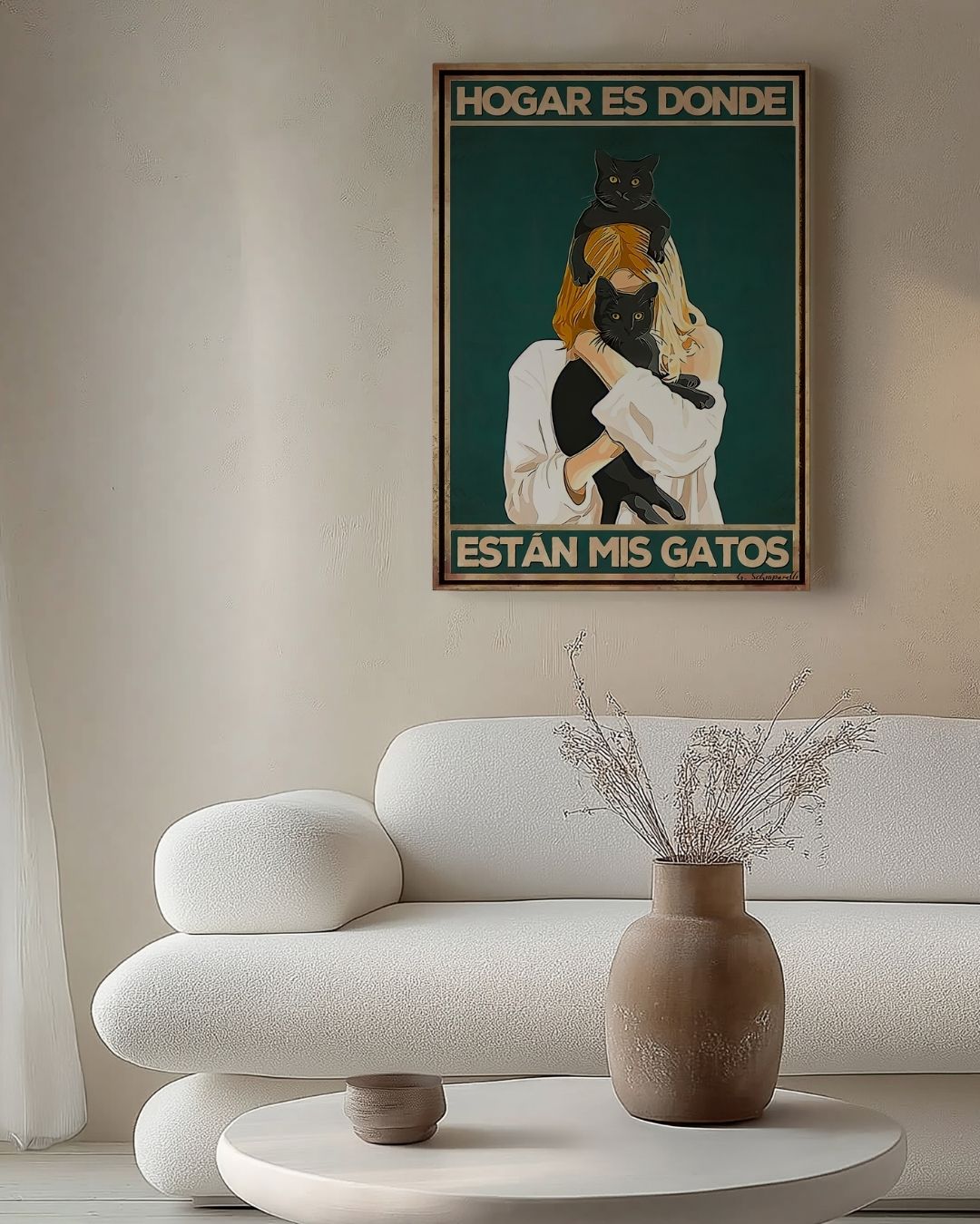 Hogar es donde están mis gatos