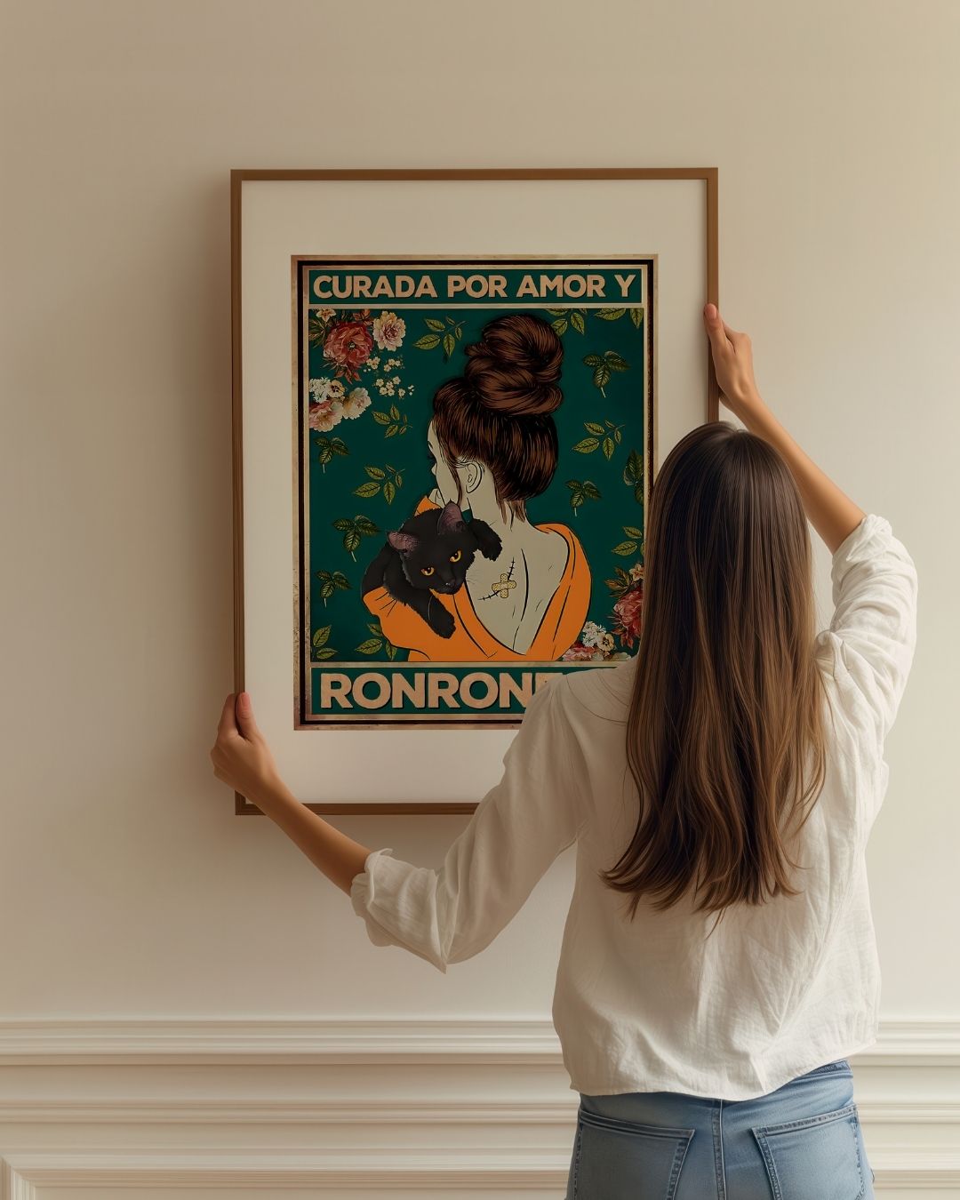 Curada por amor y ronroneos
