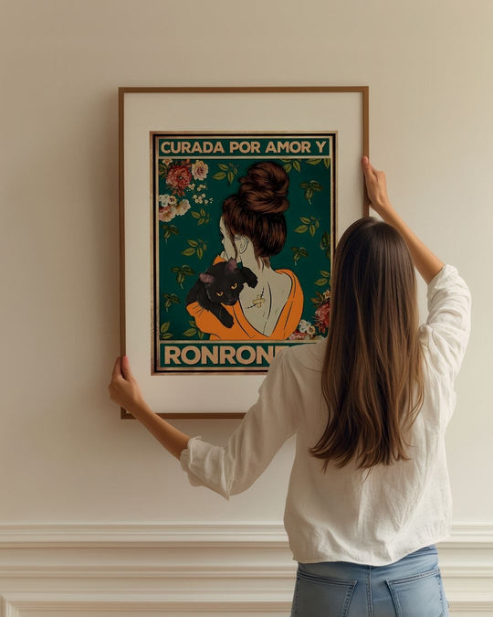 Curada por amor y ronroneos