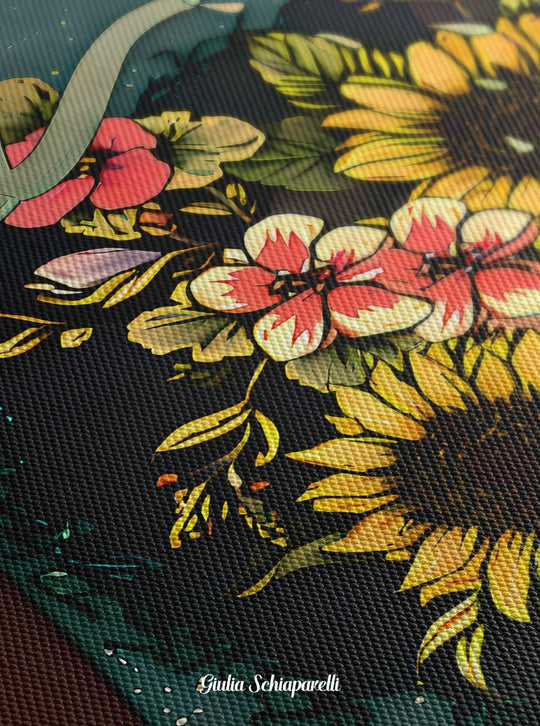 Canvas - Never better bloomed than by oneself 
