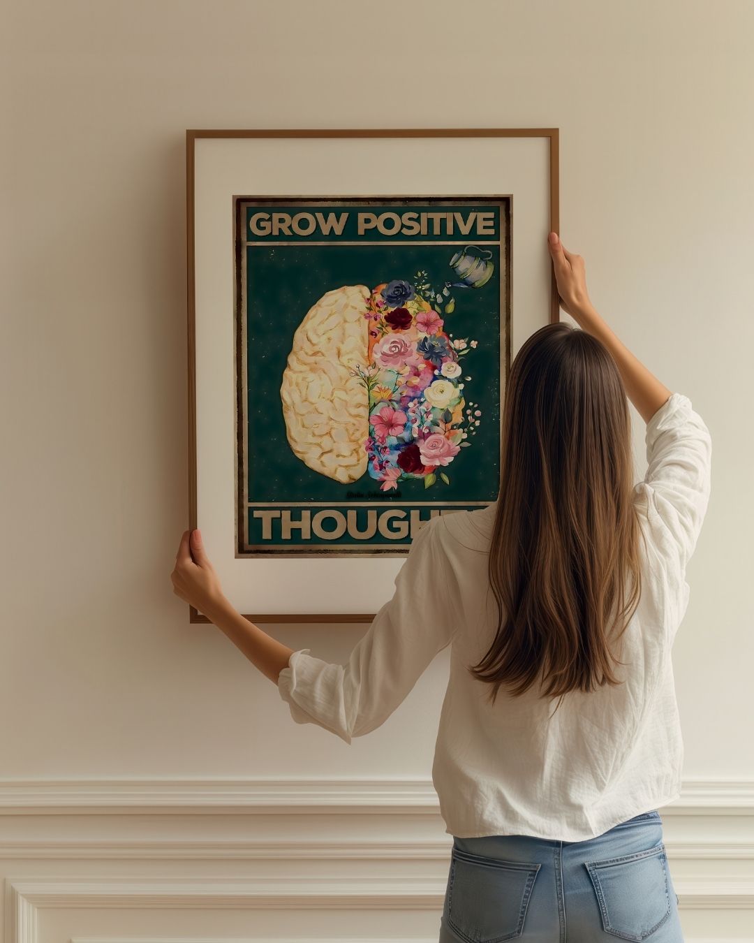 Grow positive thoughts