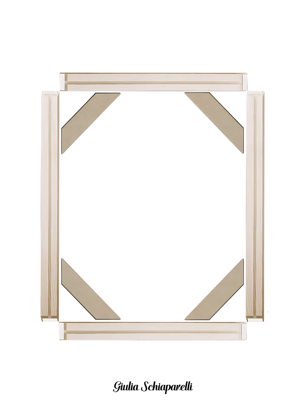 Chassis complet en bois (À assembler)
