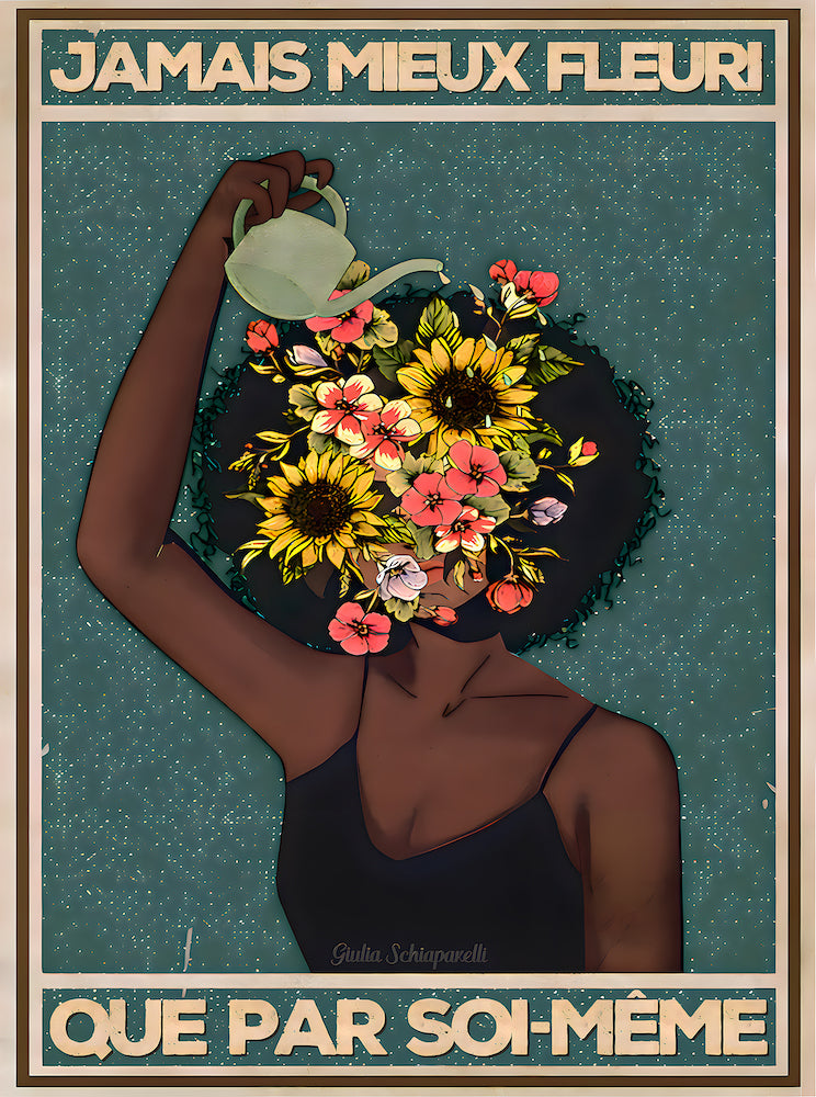 Canvas - Never better bloomed than by oneself 