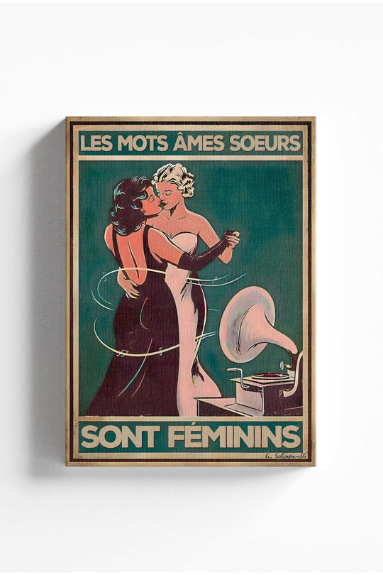Les mots âmes soeurs sont féminins