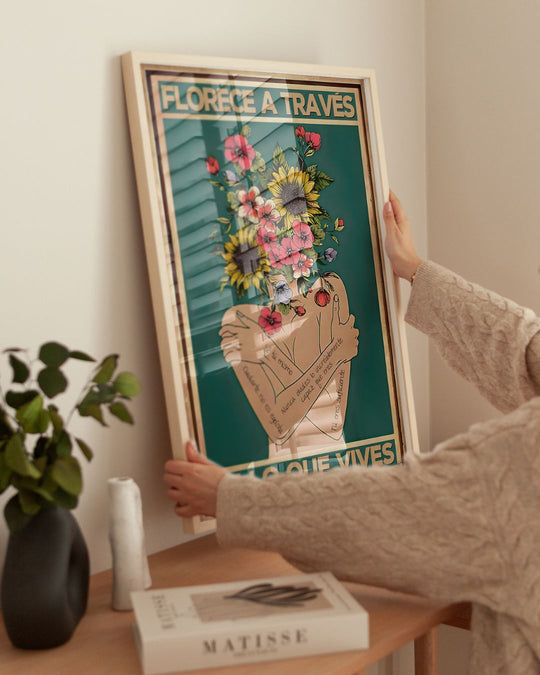 Florece a través de lo que vives