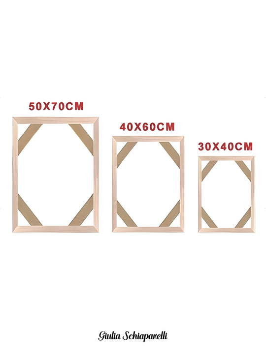 Chassis complet en bois (À assembler)