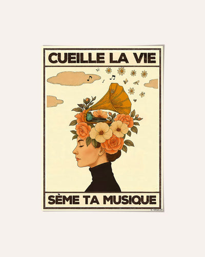 Cueille la vie, sème ta musique — Crème & Sable