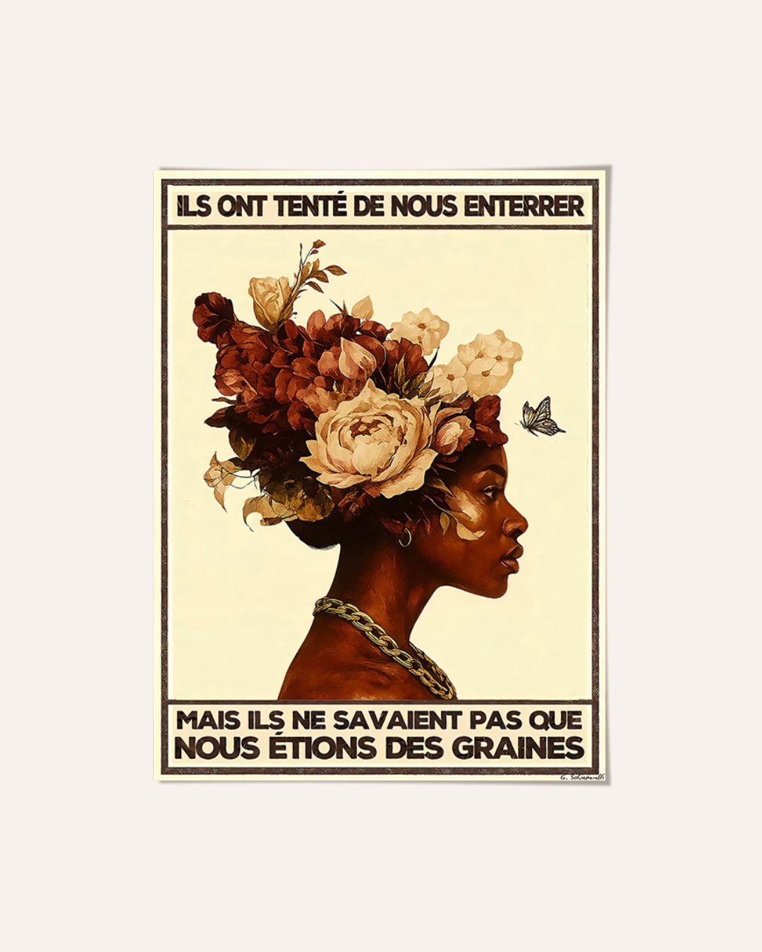 Ils ont tenté de nous enterrer, mais ils ne savaient pas que nous étions des graines