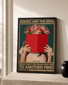 Books are the bees which carry the pollen from one to another mind