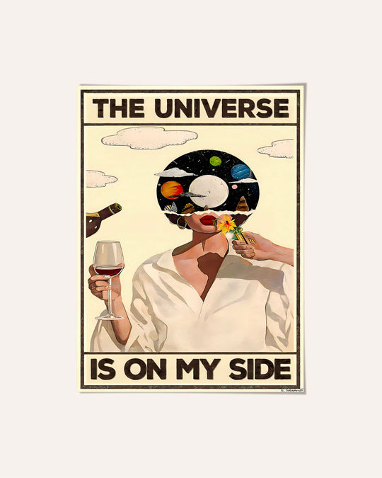 The universe is on my side — Crème & Sable
