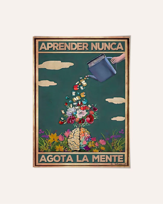 Aprender nunca agota la mente