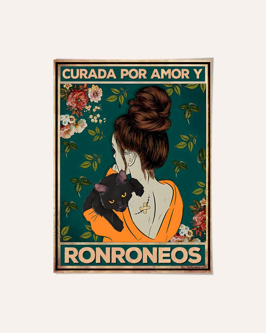 Curada por amor y ronroneos