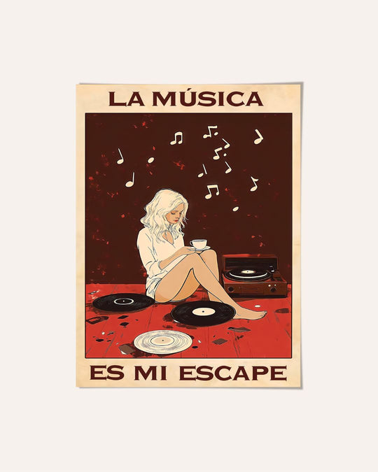 La música es mi escape