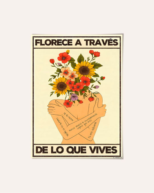 Florece a través de lo que vives — Crème & Sable