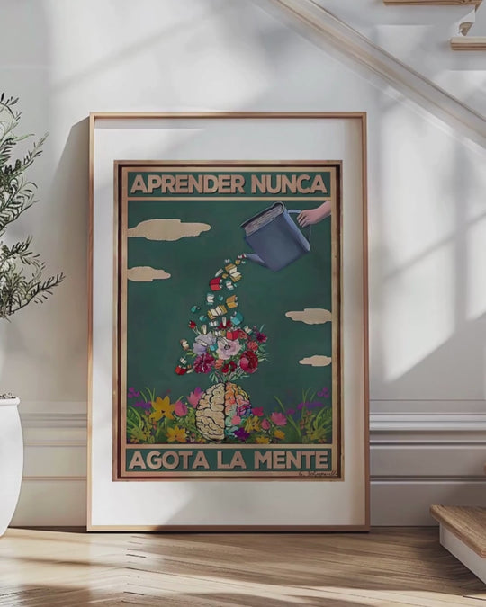 Aprender nunca agota la mente