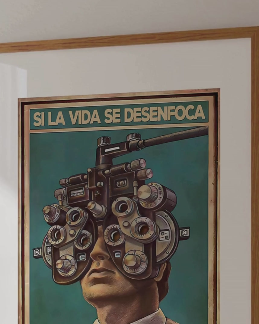 Si la vida se desenfoca, ajusta tu mirada