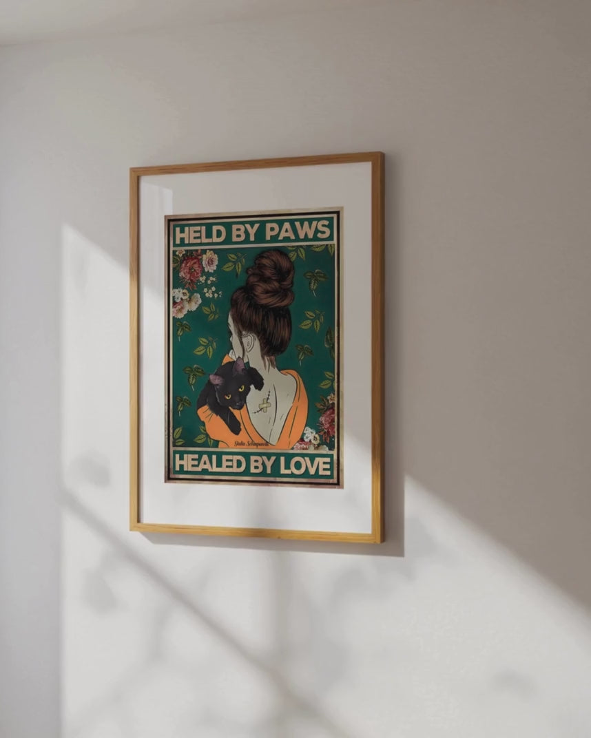 Held by paws, healed by love